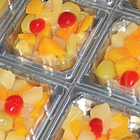 Fruit cups and dessert applications