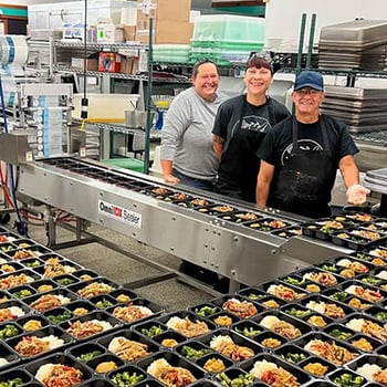 Non-profit meal packaging