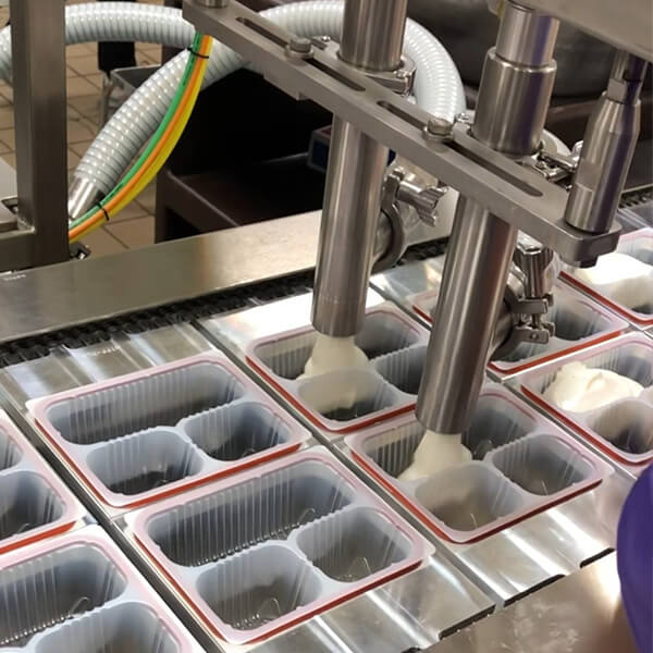 automated filling machine for food trays